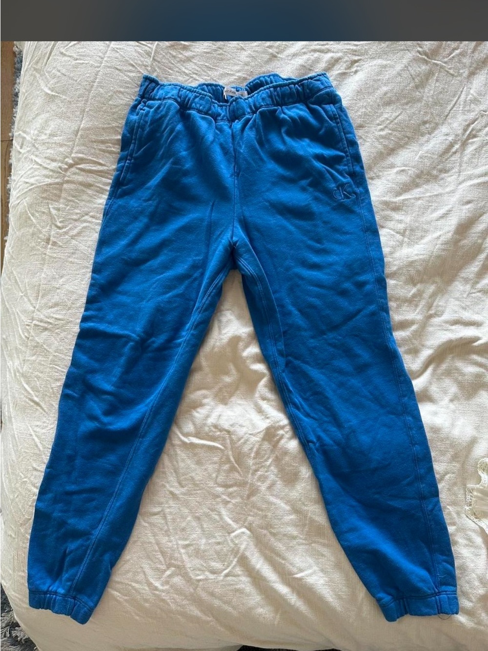 Calvin Klein Blue Jogger Sweatpants